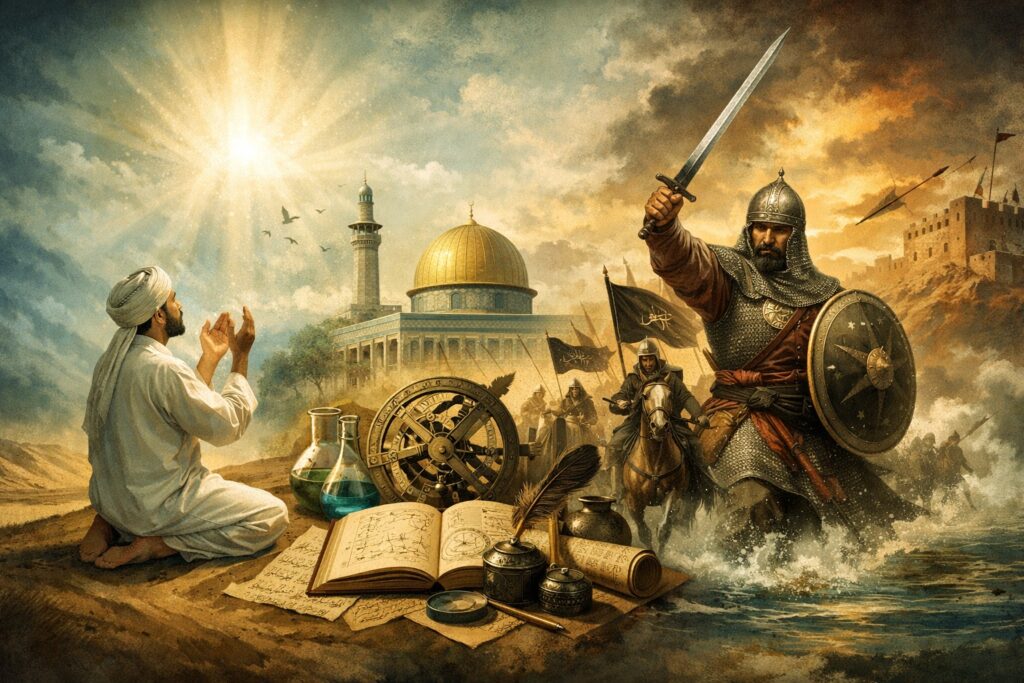 The Secret of Muslim Victory: Spirituality, Knowledge, and Effort